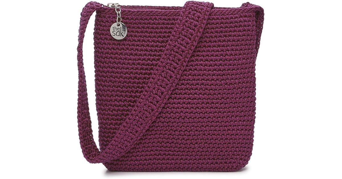 The Sak Rad Crochet Crossbody in Purple Lyst