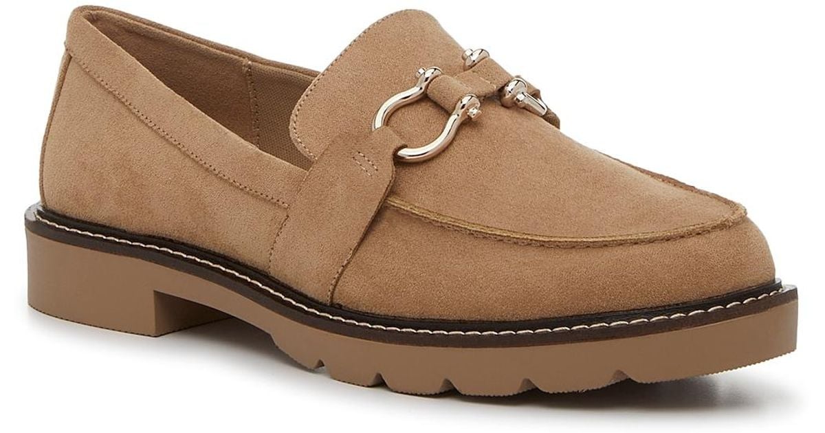 Anne Klein Ezra Loafer in Brown | Lyst
