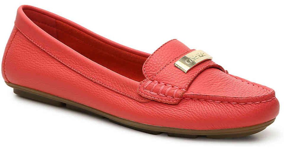 calvin klein lavida loafers womens