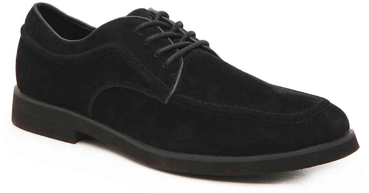 Hush Puppies Suede Bracco Mt Oxford in Black for Men - Lyst