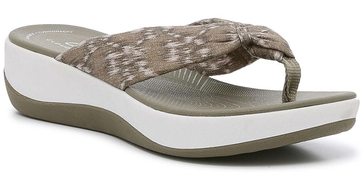 Clarks Arla Sandal in Metallic Lyst Clarks Arla Sandal in Metallic Lyst