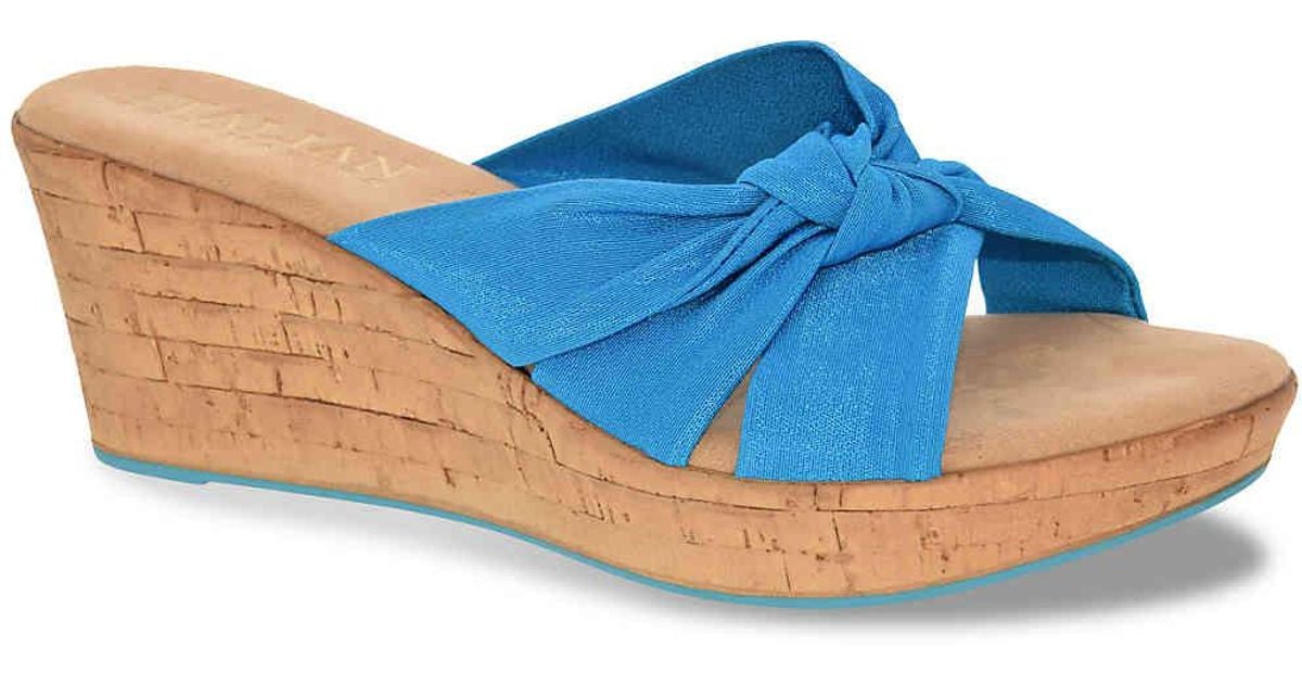italian shoemakers panache wedge sandal