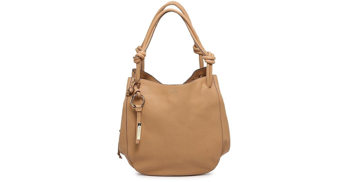 Vince Camuto Brann Leather Hobo Bag Lyst