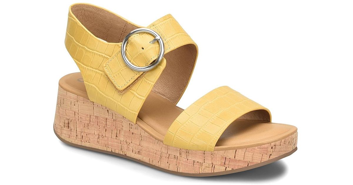 Sofft Faedra Yellow | Womens Sofft Sandals Â· Dr Alex Boyd