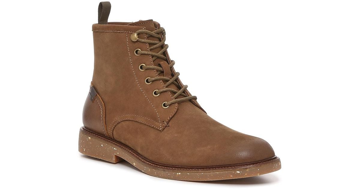 Crown Vintage Jonhie Combat Boot in Light Brown (Brown) for Men Lyst