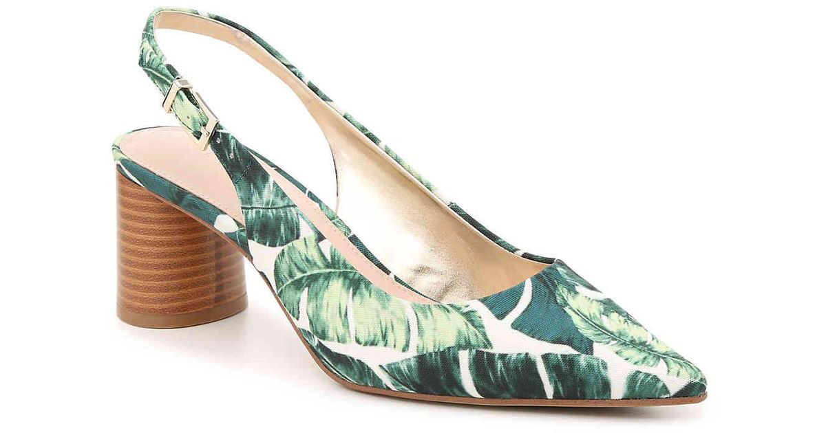 dsw green pumps