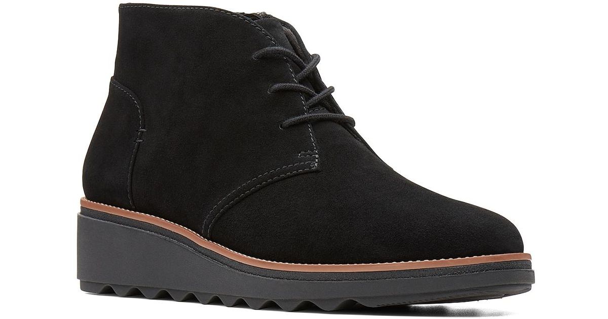 clarks hope rest wedge bootie