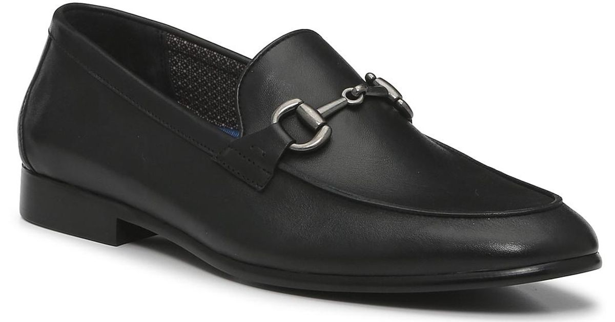 Vince Camuto Leather Axyl Loafer in Black for Men | Lyst