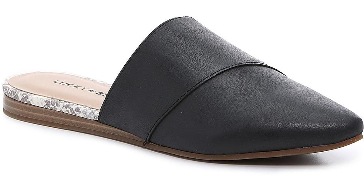 steve madden leather mules