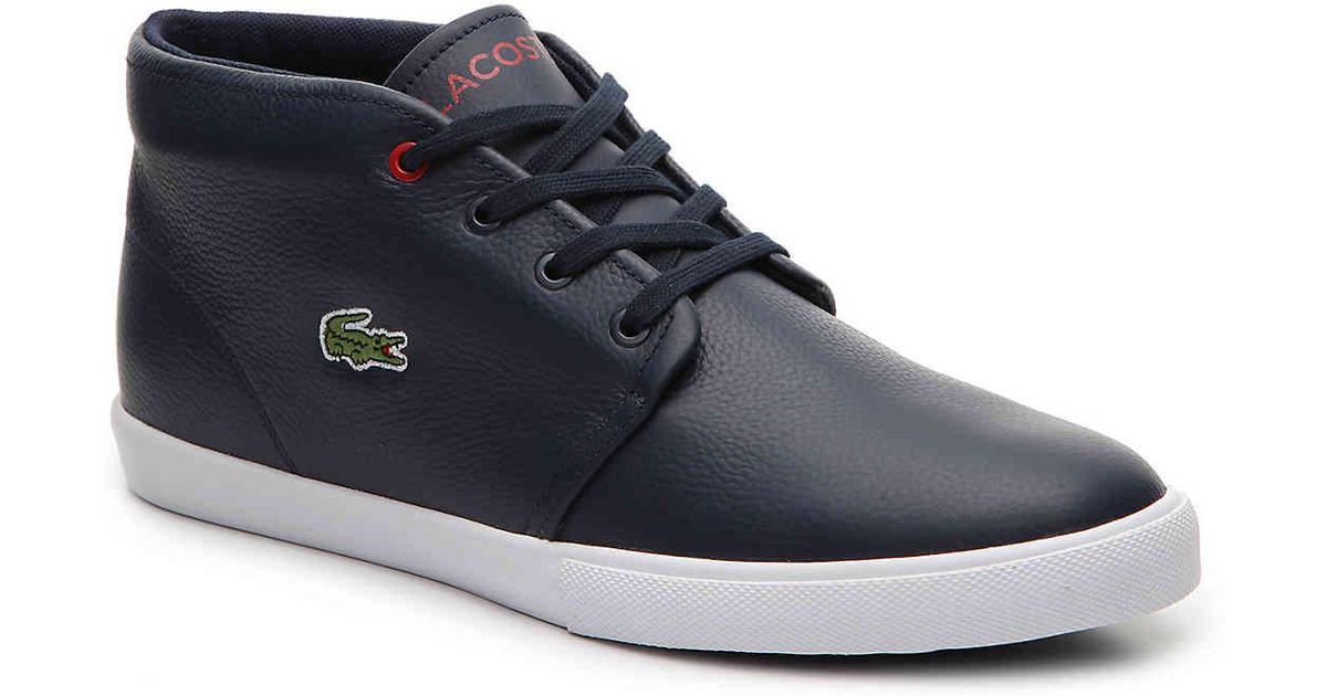 lacoste mid sneakers