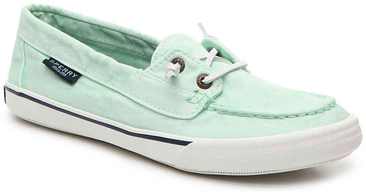 sperry mint green