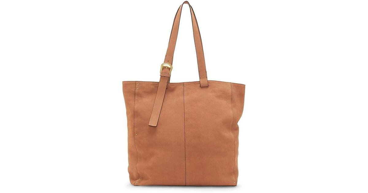 Lucky Brand Lysa Leather Tote in Brown Lyst