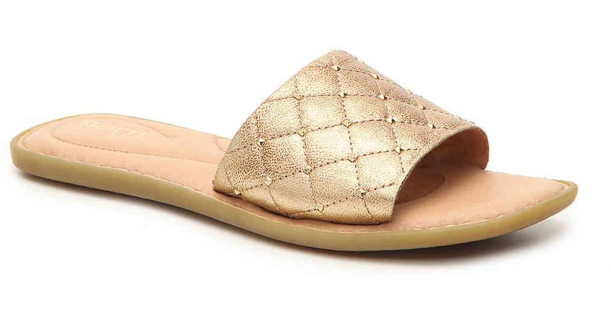 born brucite sandal