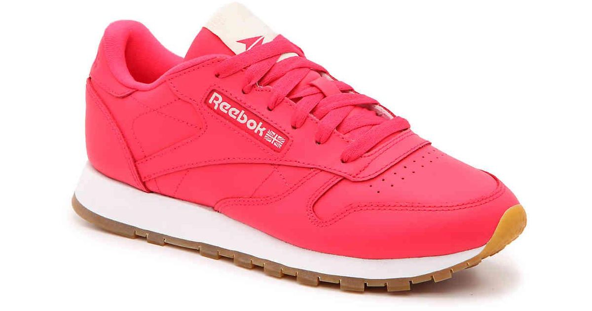 hot pink reebok