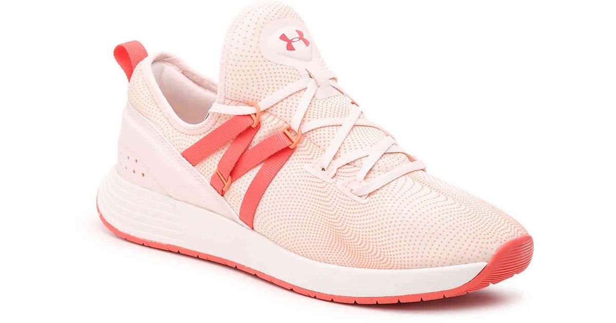 light pink under armour shoes