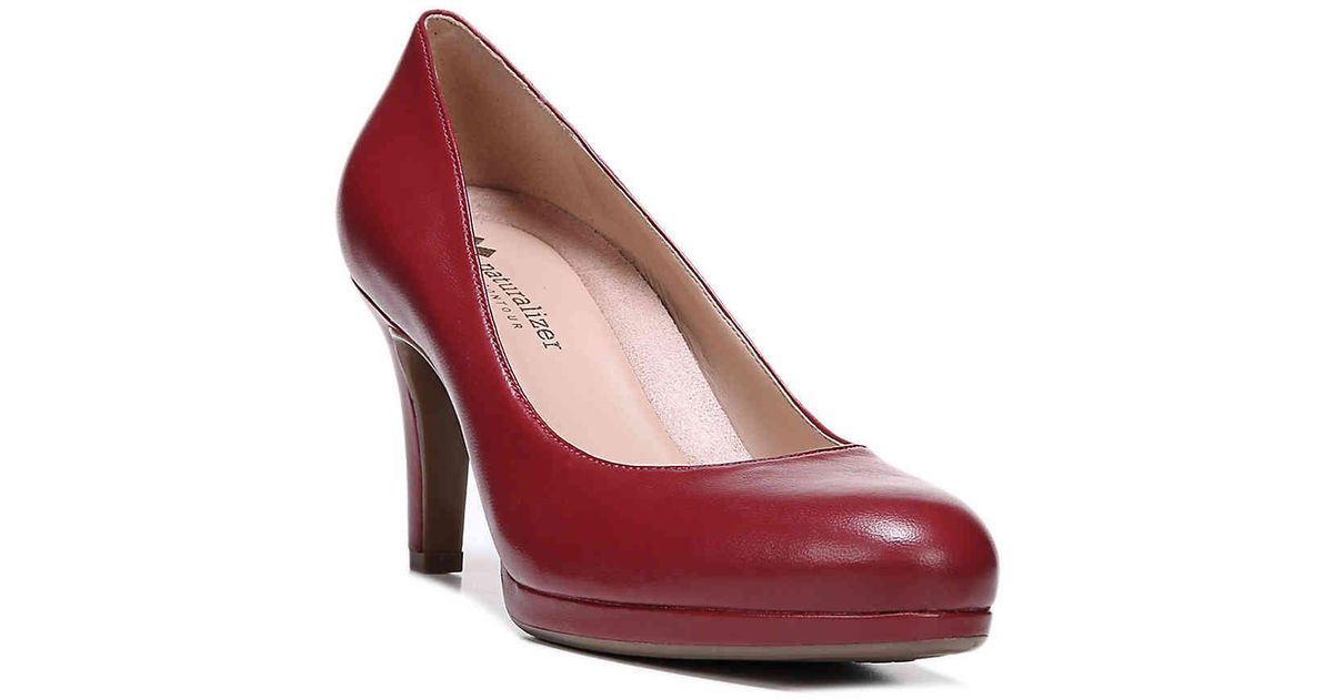 naturalizer michelle pumps red