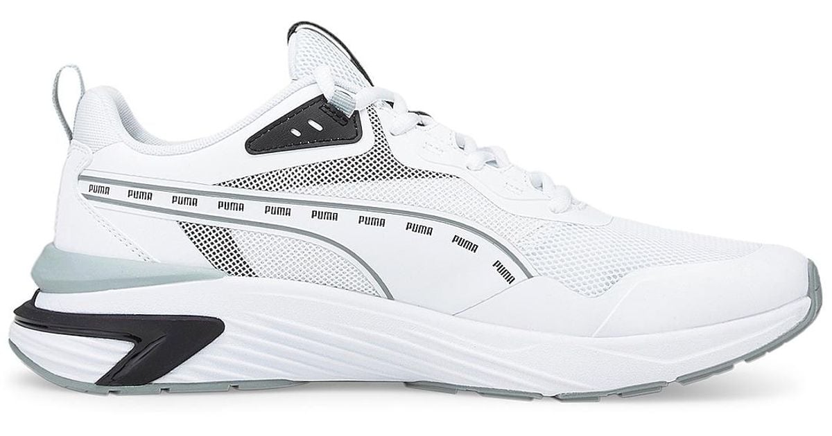 PUMA Supertec Signature Running Shoe in White for Men | Lyst