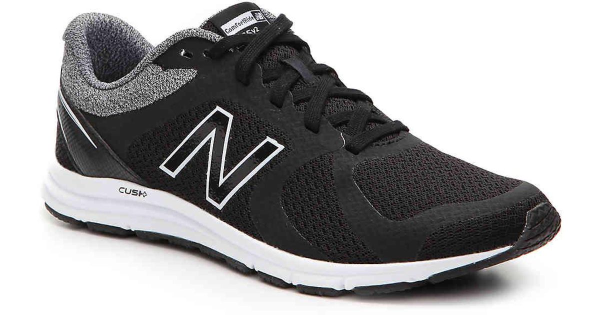 New Balance Synthetic 635 V2 Lightweight Running Shoe in Black/White (Black) - Lyst