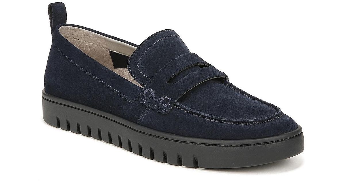 Vionic Uptown Penny Loafer in Blue | Lyst