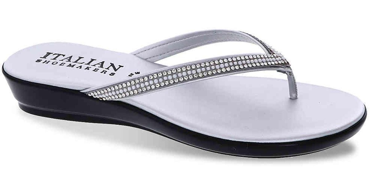 italian shoemakers flip flops