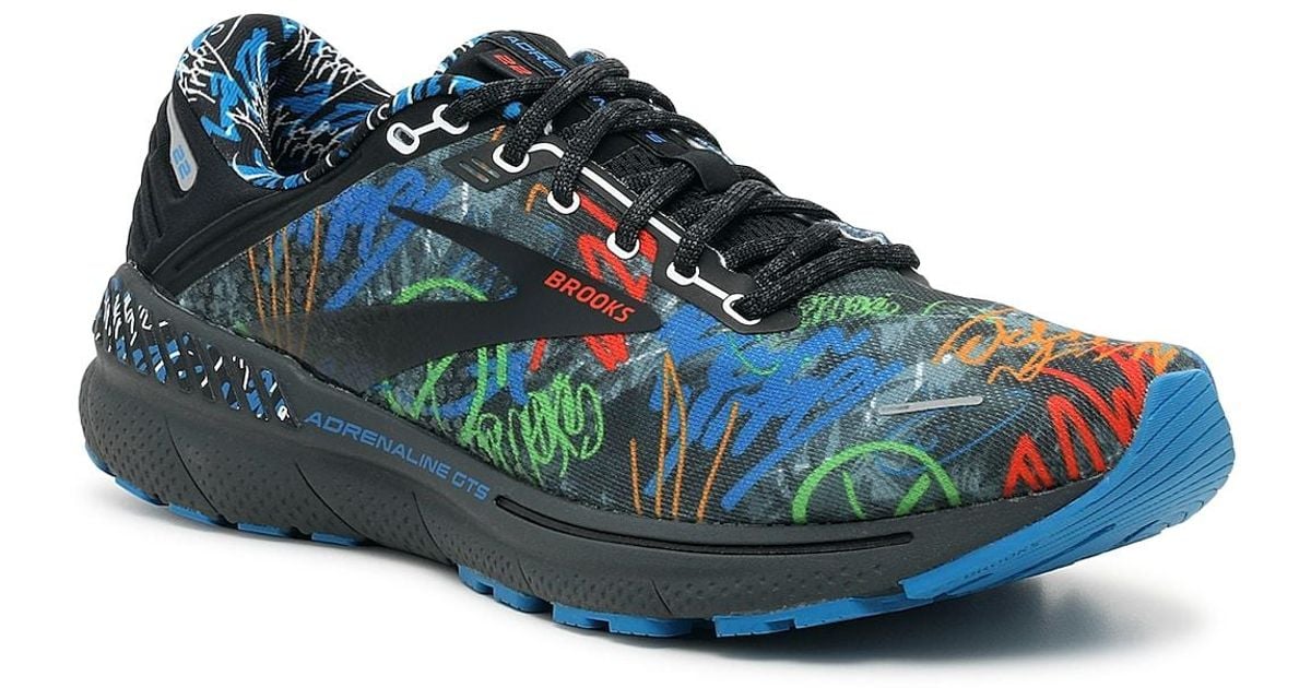 Brooks Adrenaline Gts 22 Running Shoe in Blue for Men Lyst
