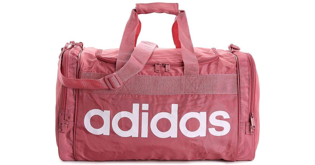 pink adidas duffle bag