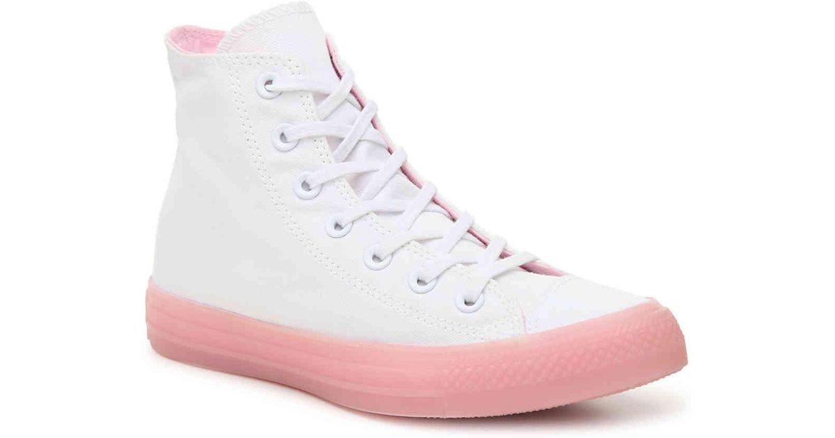 Converse Chuck Taylor All Star Jelly Sneaker in White | Lyst