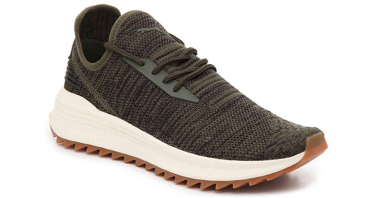 puma ignite olive green