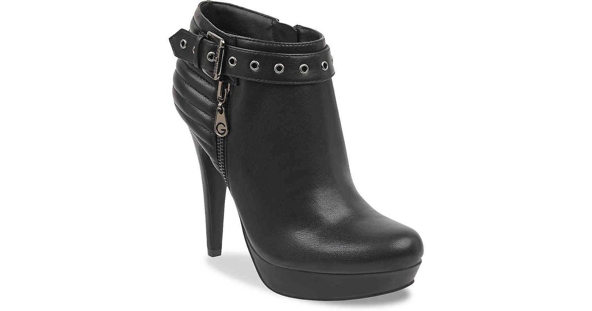 g by guess dillyn platform bootie