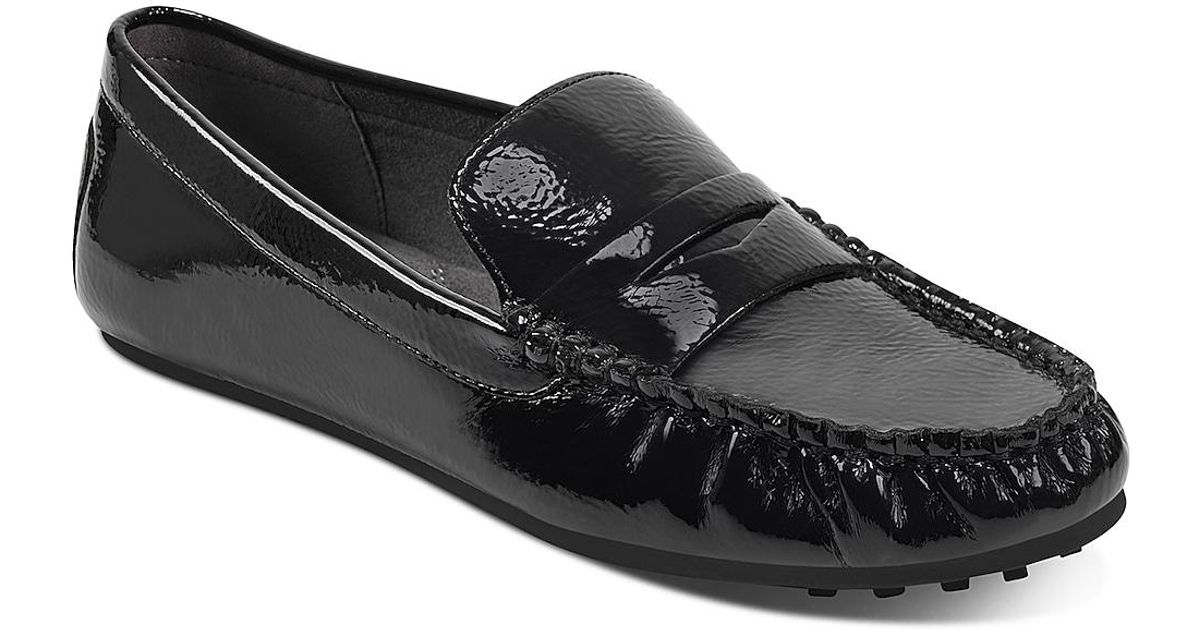Aerosoles Penny Driver Loafer in Black | Lyst
