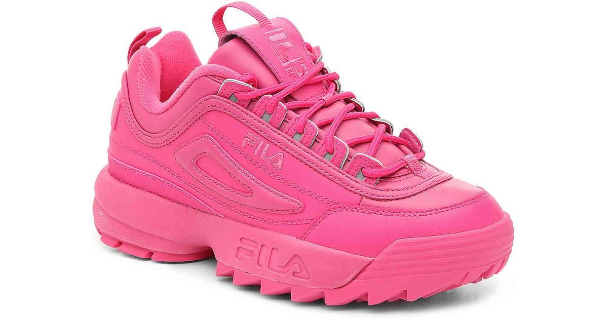 fila disruptor fucsia