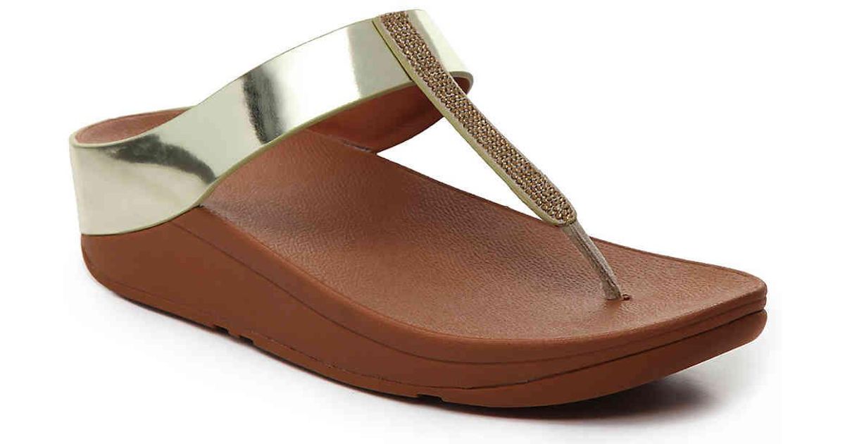 fitflop fino crystal sandal
