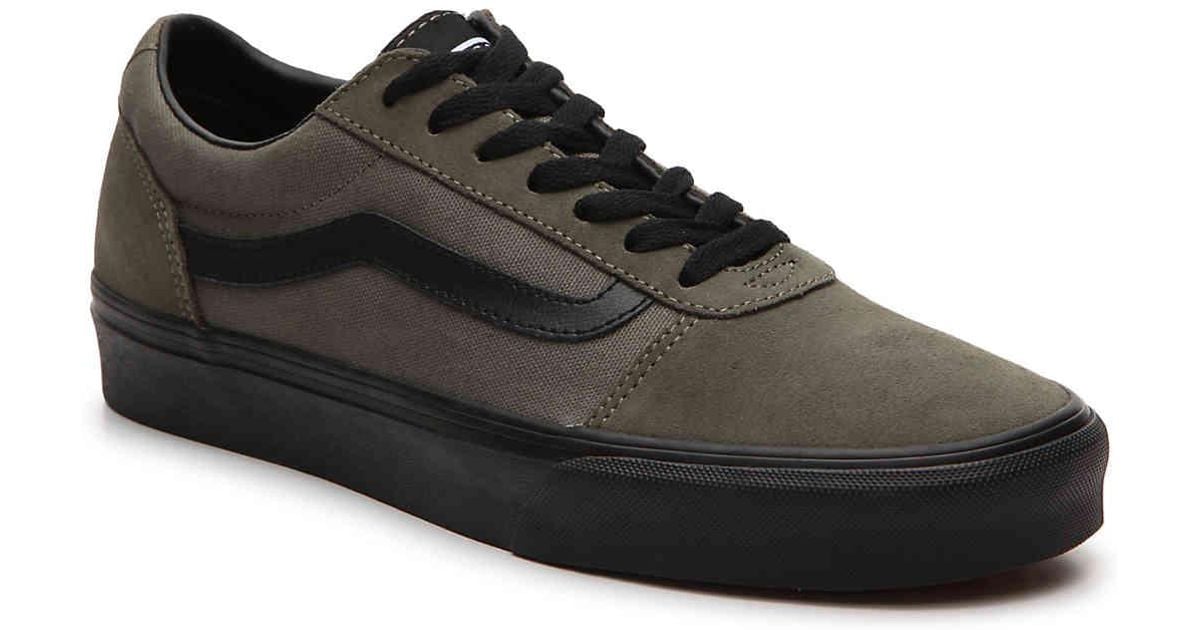 olive green suede vans