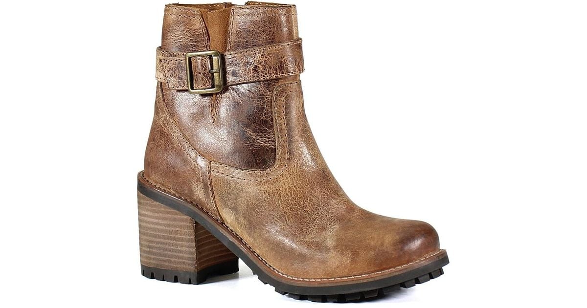 Diba True Leather Craze Hot Boot in Tan Leather (Brown) Lyst