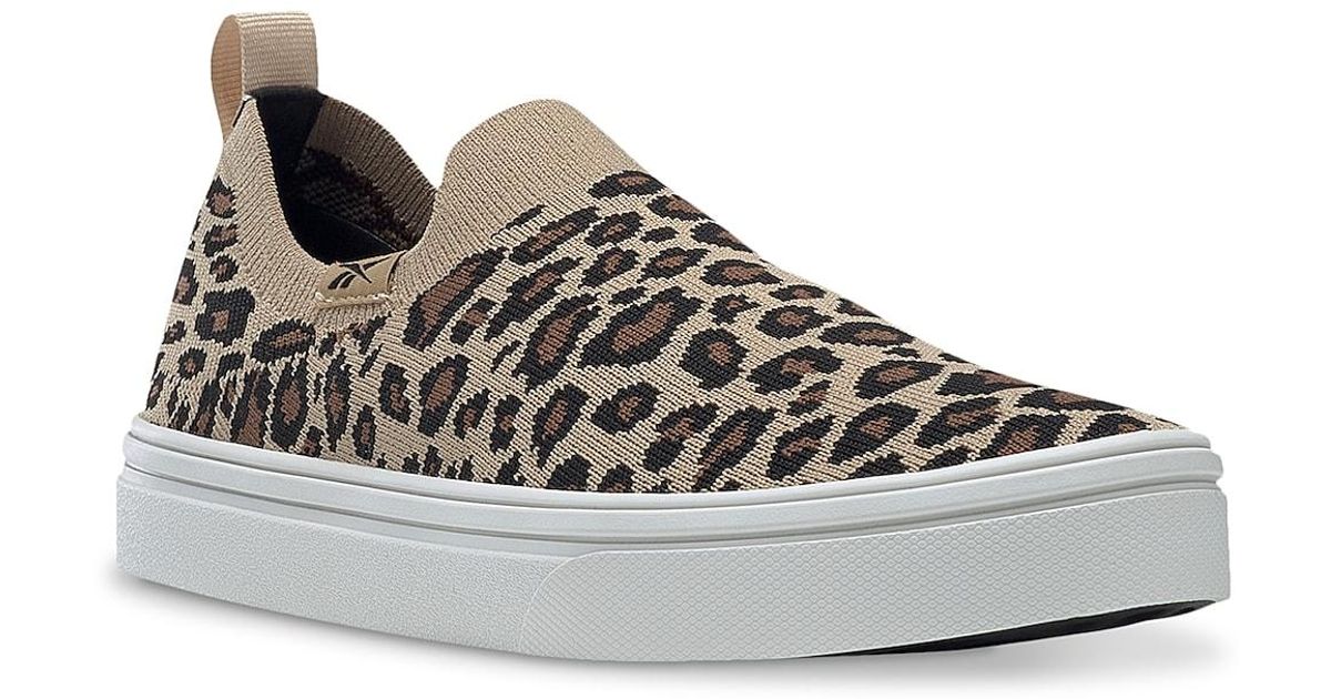 Reebok Lace Onlux Slipon Walking Sneaker in Taupe (Gray) Save 20 Lyst