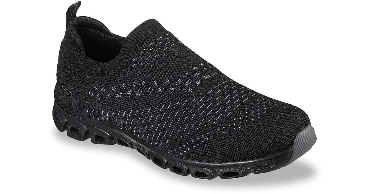 Skechers Synthetic Glidestep Oh So Soft Slipon Sneaker in Black Lyst