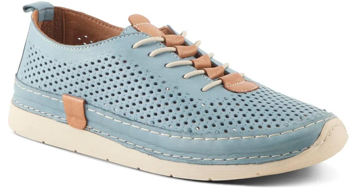Spring Step Blue Shoes Spring Step Breen Slipon Sneaker in Blue | Lyst