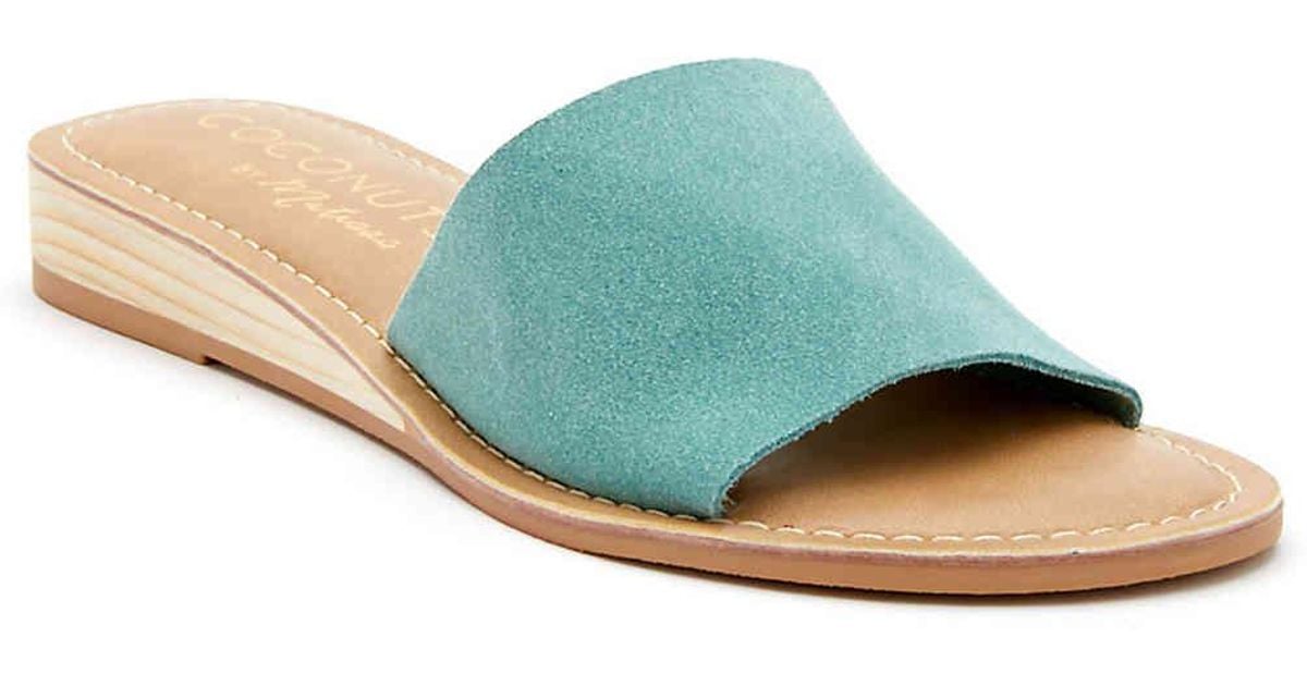 coconuts tiki wedge sandal