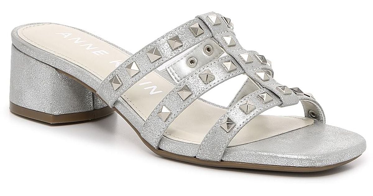 Anne klein online slide sandals