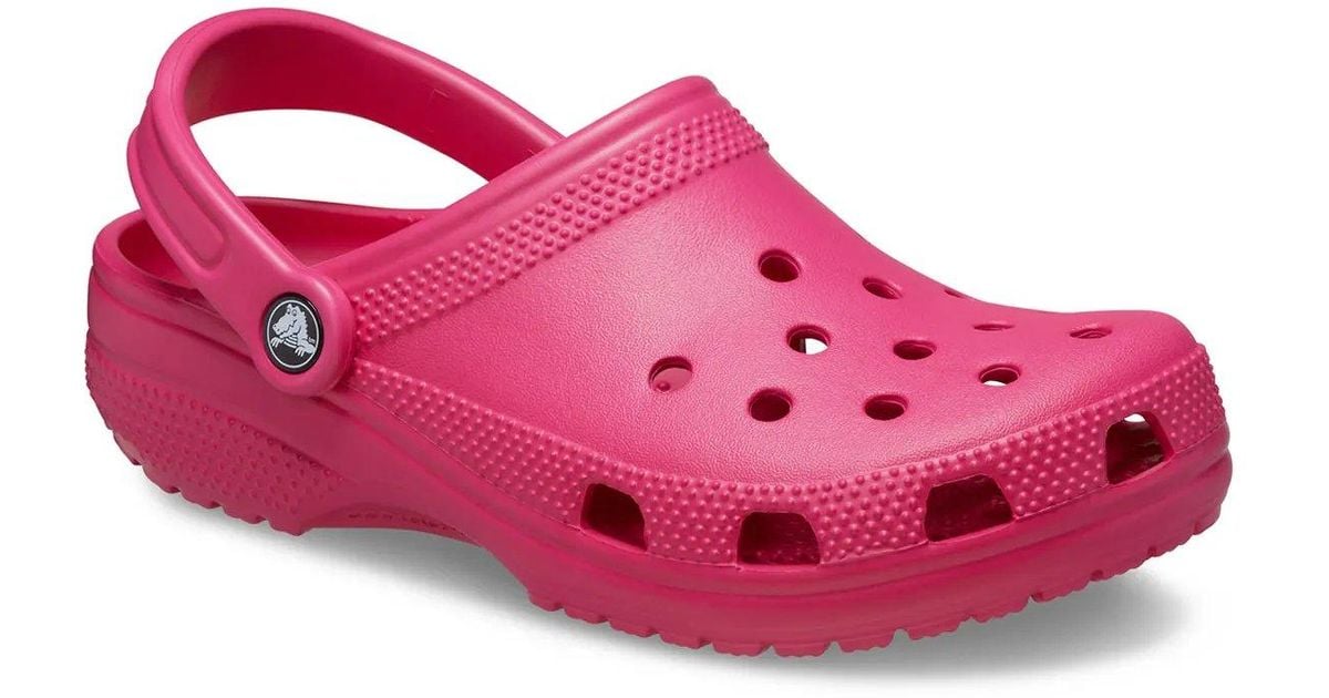 Crocs™ Classic Clog in Pink | Lyst