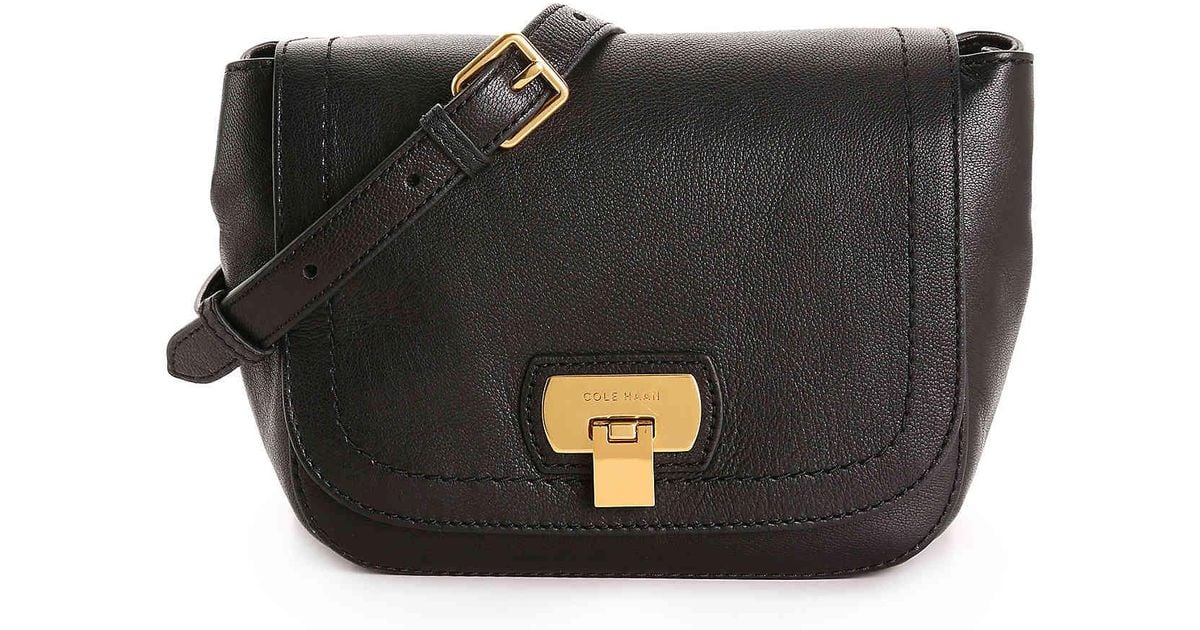cole haan black crossbody bag