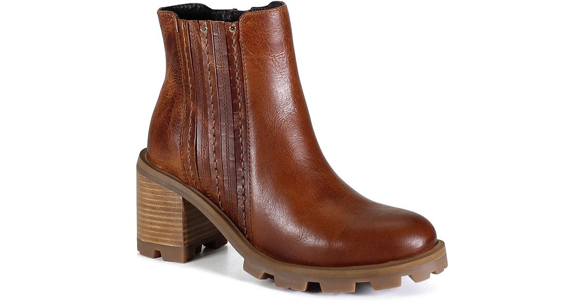 Diba True Spice Berry Bootie in Brown Lyst