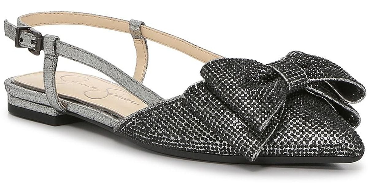 Jessica Simpson Cawny Flat in Black Lyst