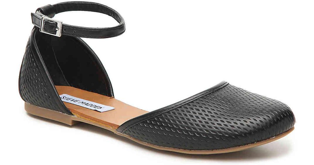 steve madden maia flat black