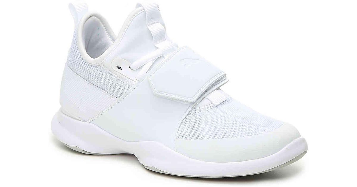puma dare trainers white