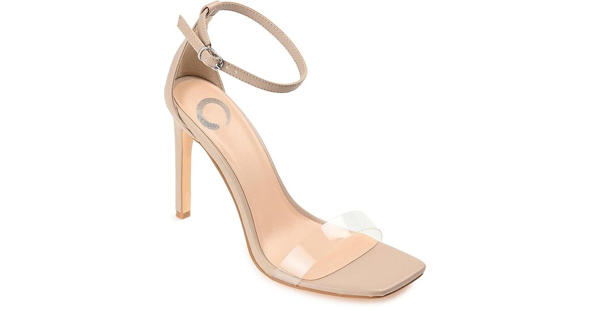 Journee Collection Synthetic Lorelei Sandal in Beige (Natural) | Lyst