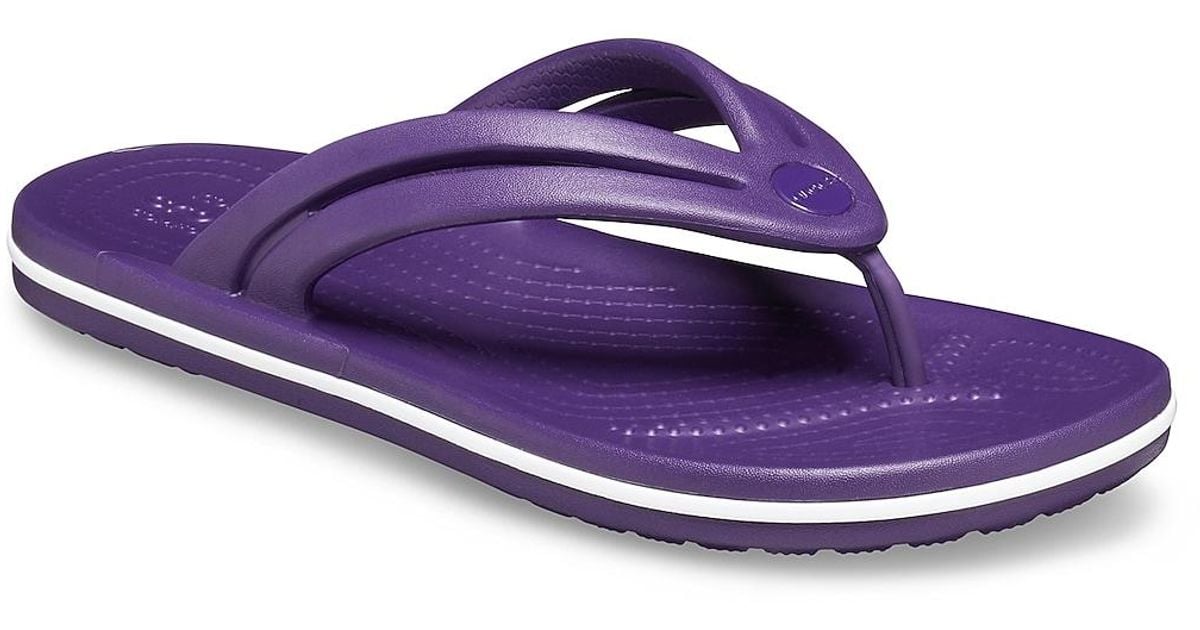Crocs™ Crocband Flip Flop in Purple Lyst