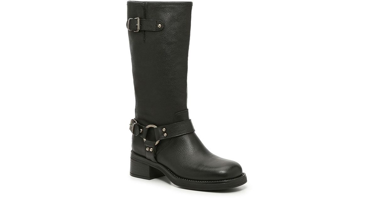 Steve Madden Dunes Moto Boot in Black Lyst
