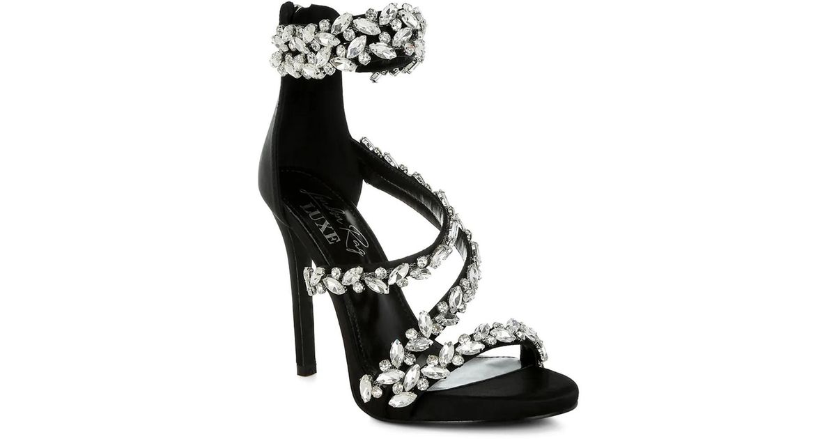LONDON RAG Korna Sandal in Black | Lyst