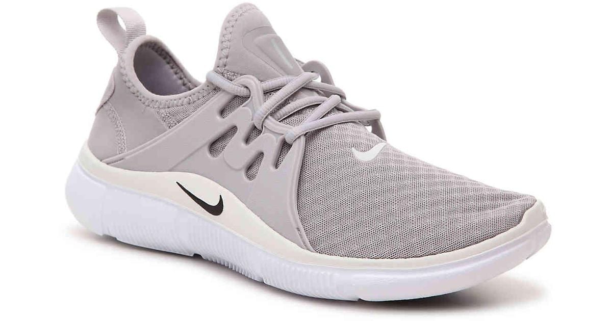 Nike Synthetic Acalme Sneaker in Grey/White (Gray) for Men - Lyst